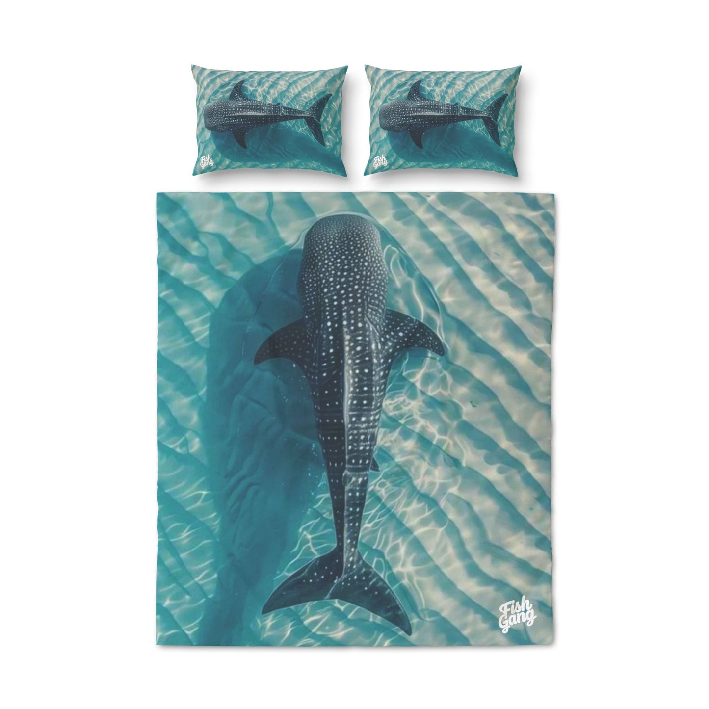 Quilt Cover Set Of Three | Fish Gang