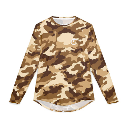 Hoox Desert Camo Men's UV Protection Long Sleeve Shirt