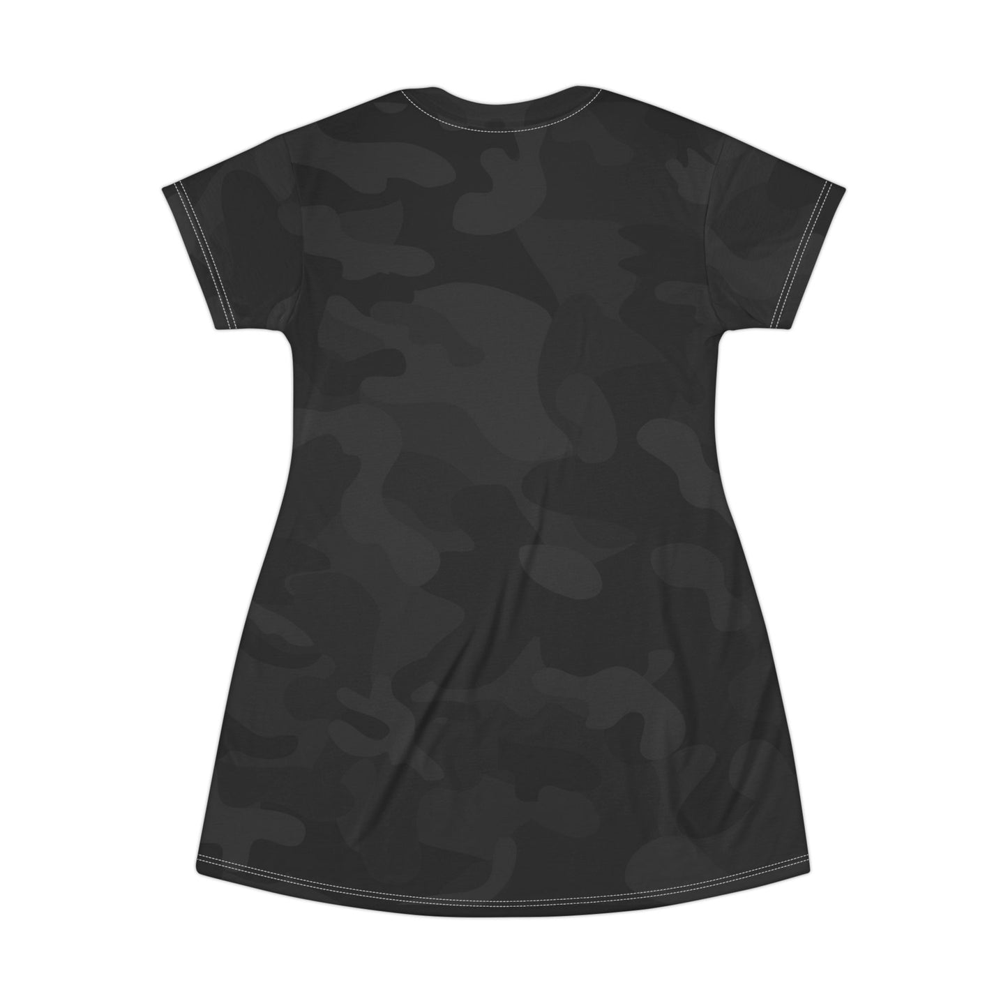 Hoox Fishing Logo T-Shirt Dress | Black Camo