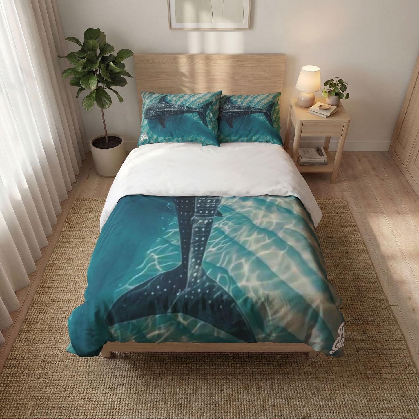 Quilt Cover Set Of Three | Fish Gang
