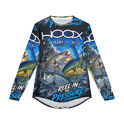 Hoox Florida Fish Men's UV Protection Long Sleeve Shirt