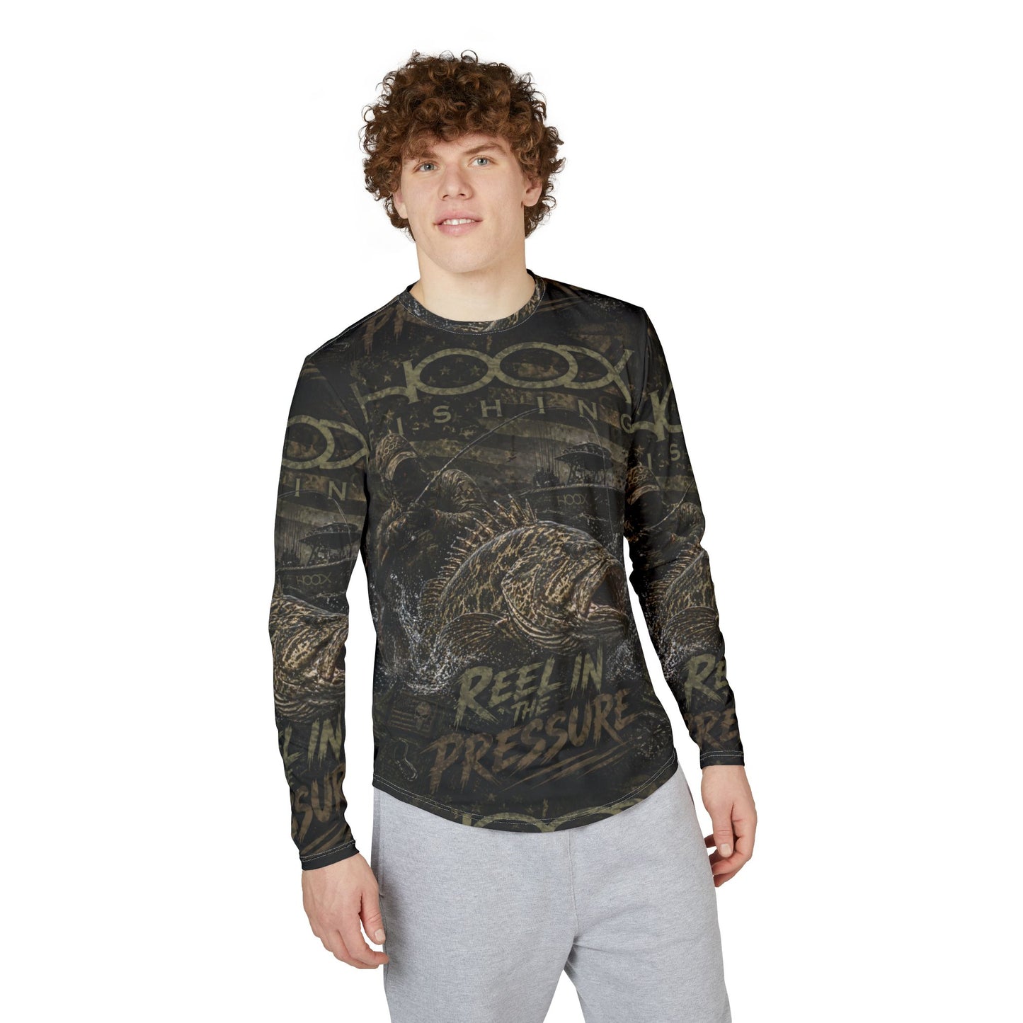 Hoox Grouper Men's UV Protection Long Sleeve Shirt