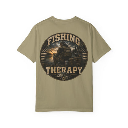Hoox Fishing | Fishing Therapy Unisex Garment-Dyed T-shirt