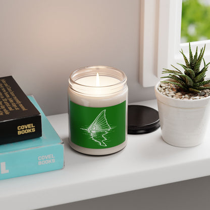 Hoox Shark Fin Illustration Candle | 9oz Soy Candle