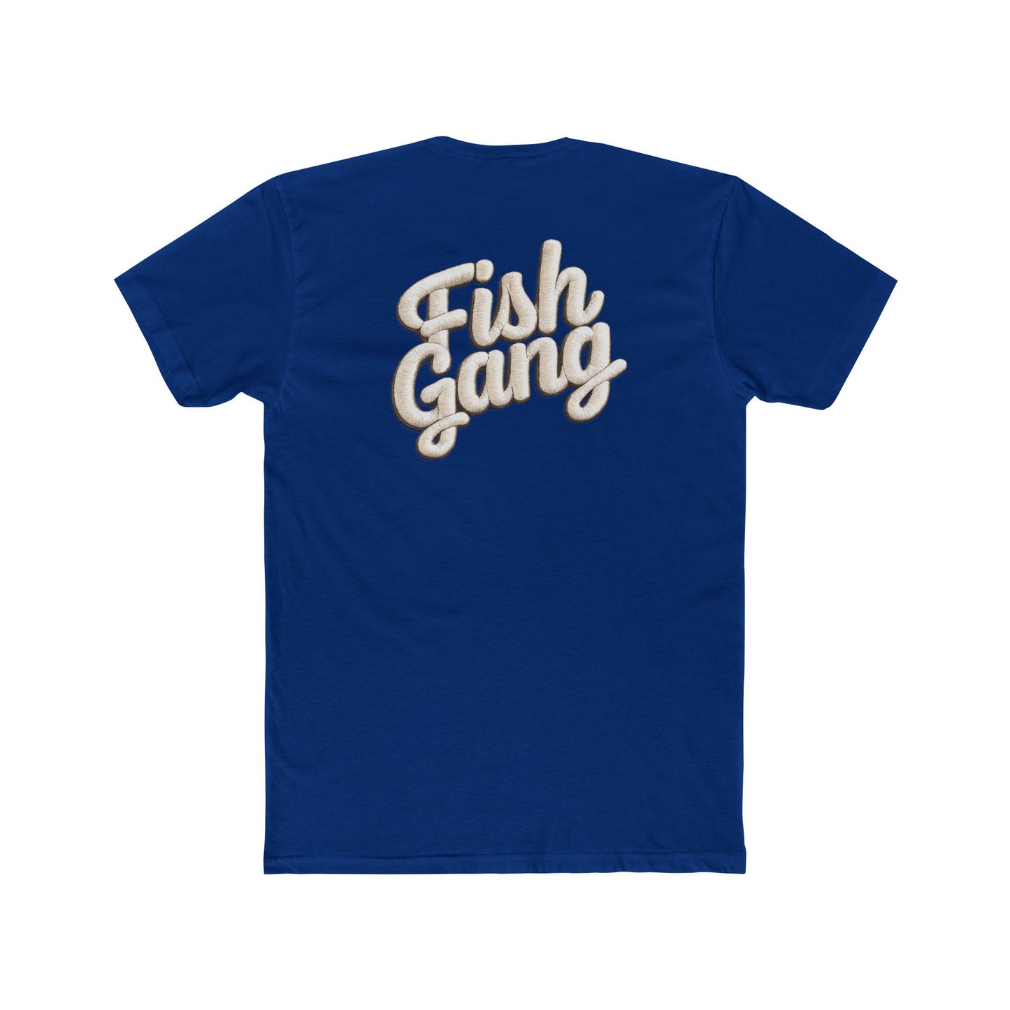 Exclusic Hoox Fishing Fish Gang T-Shirt — Retro Script Fishing Tee