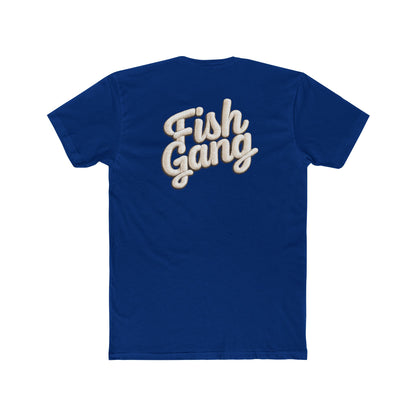 Exclusic Hoox Fishing Fish Gang T-Shirt — Retro Script Fishing Tee