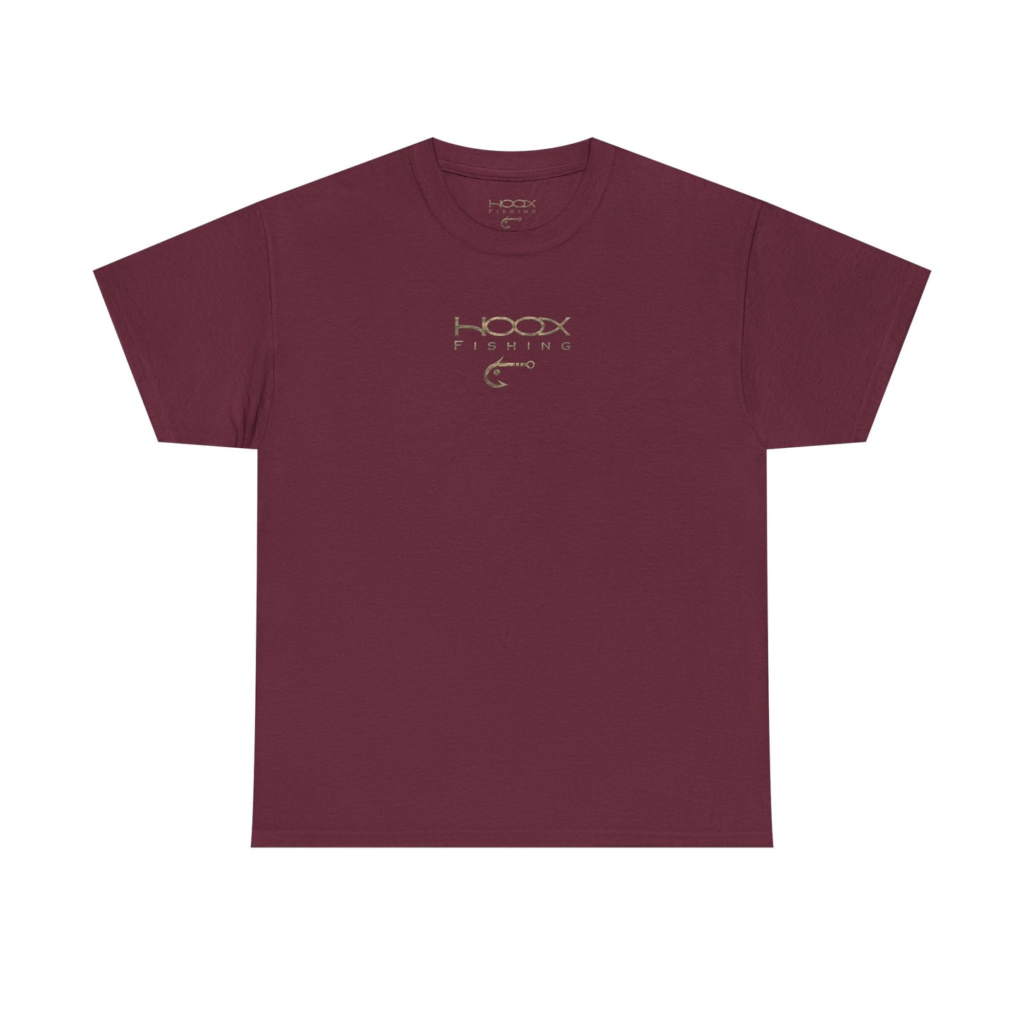 Hoox Fishing Unisex Heavy Cotton Tee | Skull fishing Design