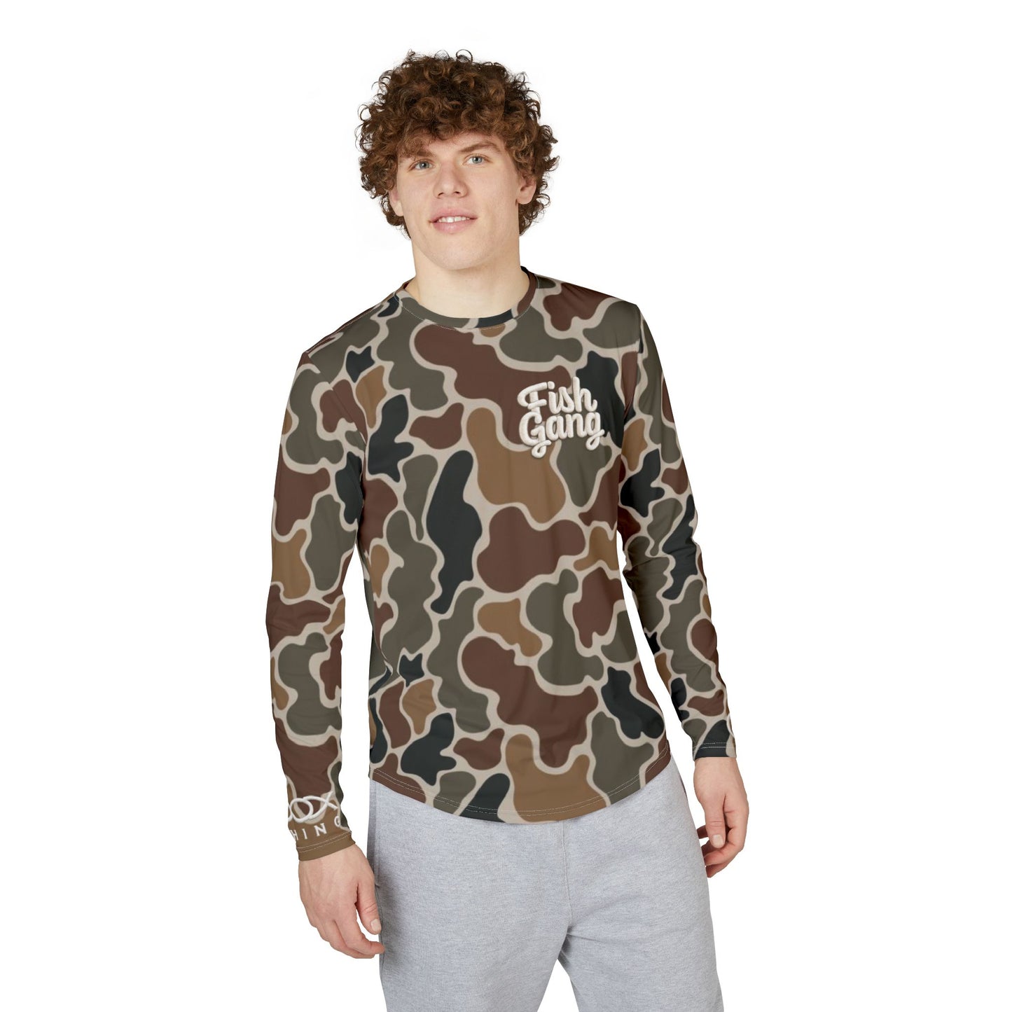 Hoox Fishing | Duck Camo Men's UV Protection Long Sleeve Shirt