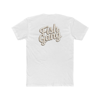 Exclusic Hoox Fishing Fish Gang T-Shirt — Retro Script Fishing Tee