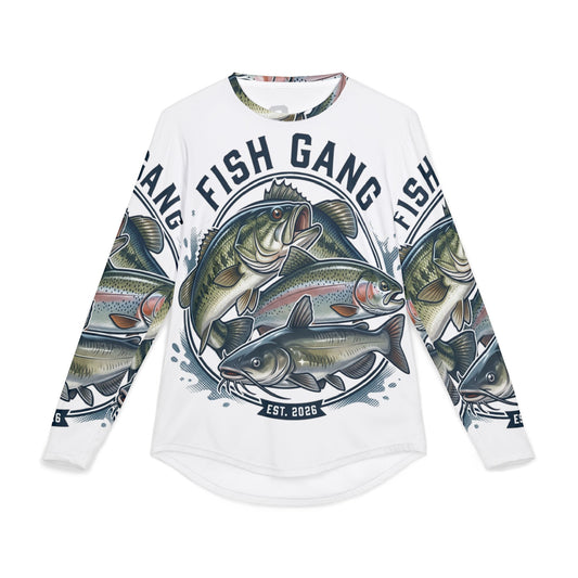 Fish Gang Long Sleeve UV Shirt — Men’s Fishing Sun Protection Tee