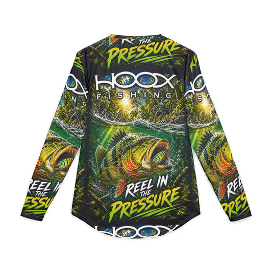 Hoox Peacock Bass Men's UV Protection Long Sleeve Shirt