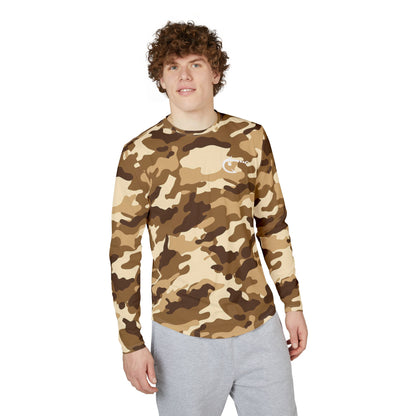 Hoox Desert Camo Men's UV Protection Long Sleeve Shirt