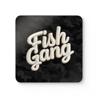 Fish Gang | Corkwood Coaster Set