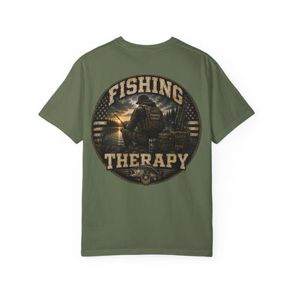 Hoox Fishing | Fishing Therapy Unisex Garment-Dyed T-shirt
