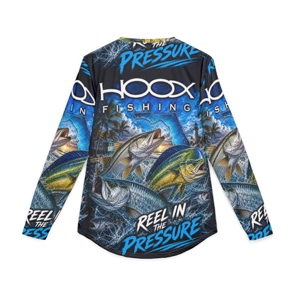 Hoox Florida Fish Men's UV Protection Long Sleeve Shirt