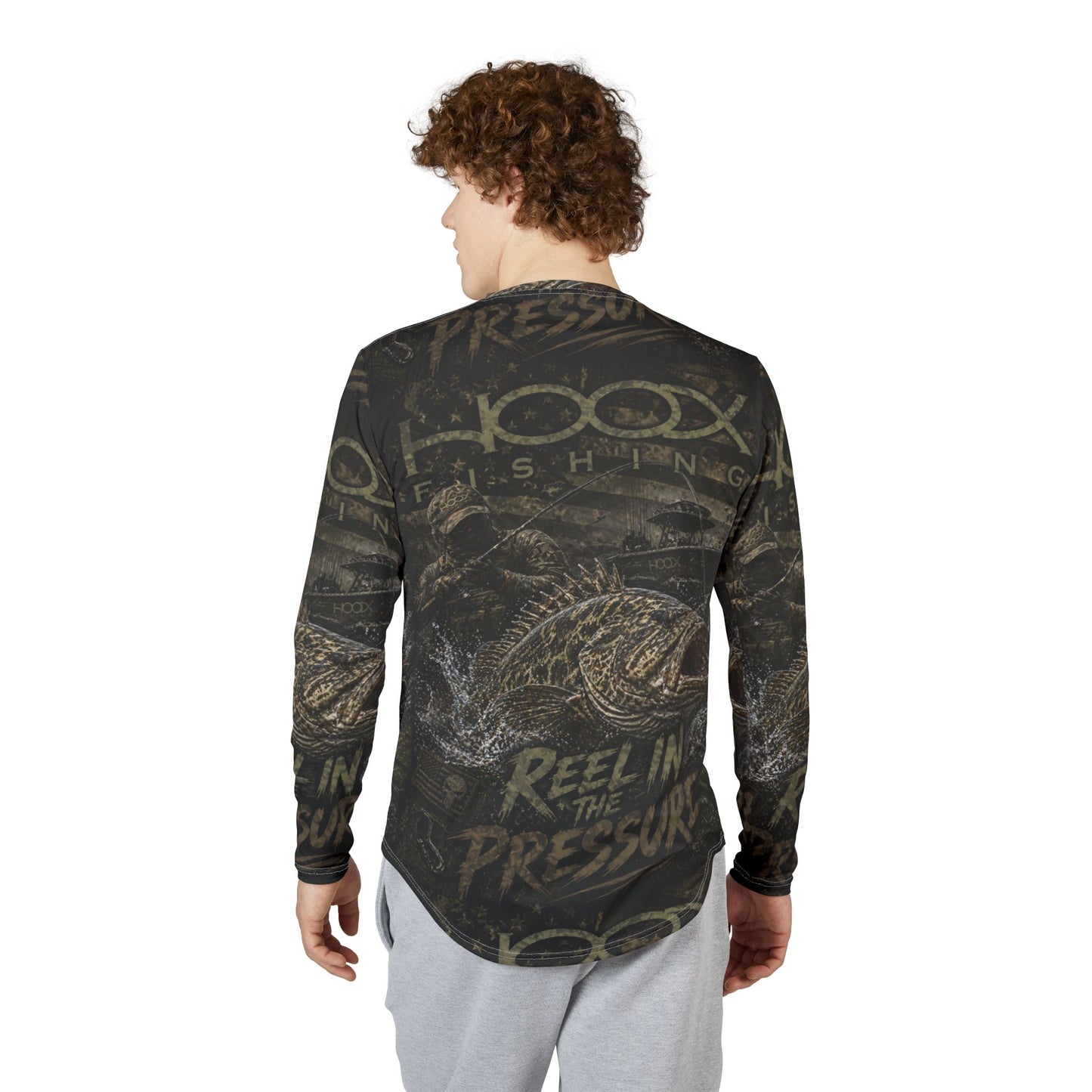 Hoox Grouper Men's UV Protection Long Sleeve Shirt