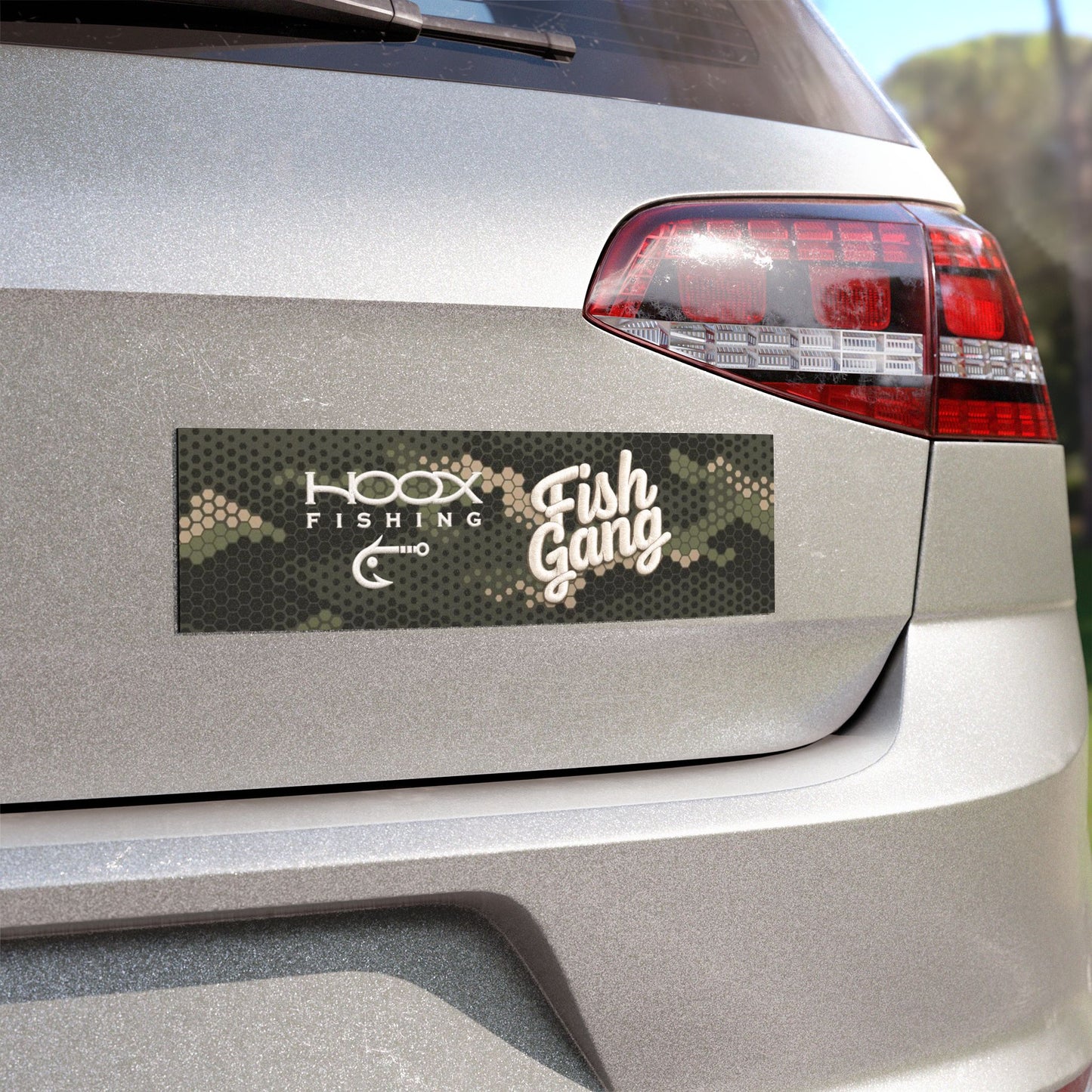 Car Magnets | Fish Gang | Hoox Fishing Logo