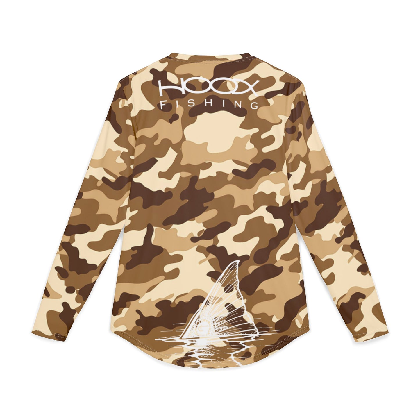 Hoox Desert Camo Men's UV Protection Long Sleeve Shirt