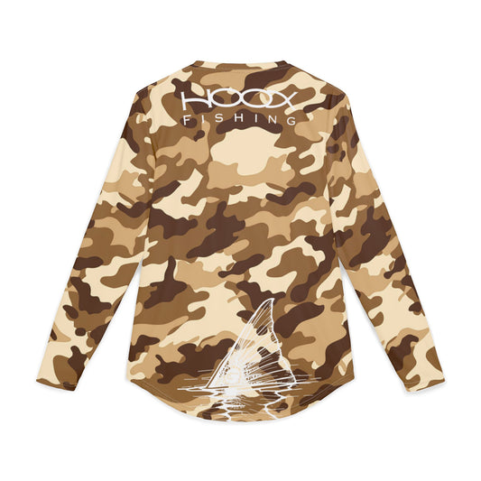 Hoox Desert Camo Men's UV Protection Long Sleeve Shirt