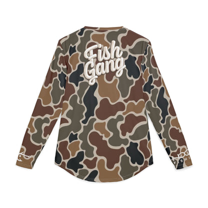 Hoox Fishing | Duck Camo Men's UV Protection Long Sleeve Shirt