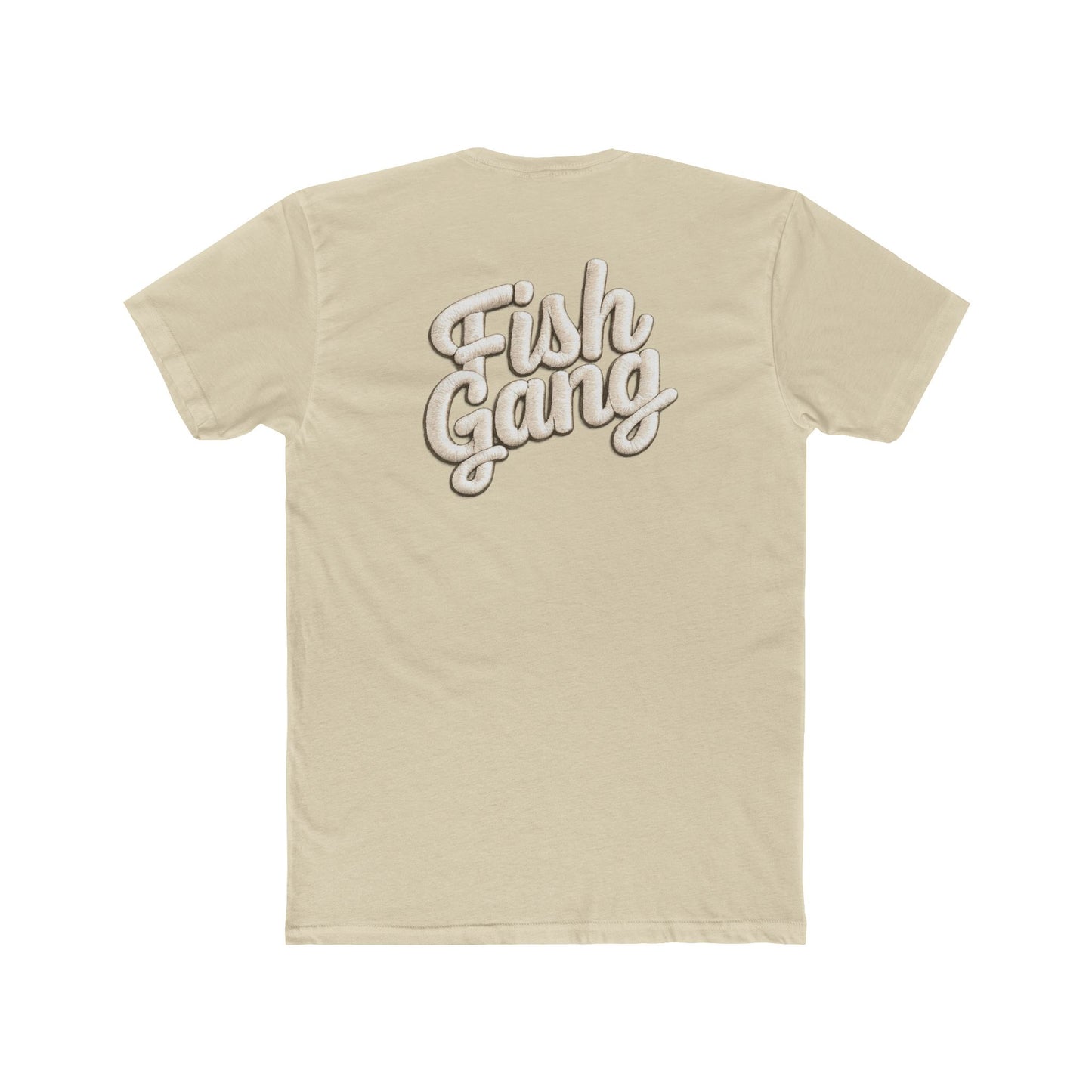 Exclusic Hoox Fishing Fish Gang T-Shirt — Retro Script Fishing Tee