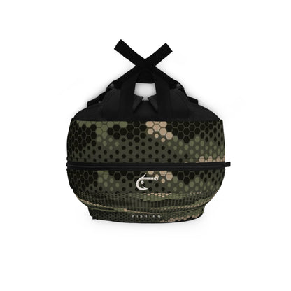 Hoox Fishing Backpack — Camo "Fish Gang" Outdoor Fishing Backpack