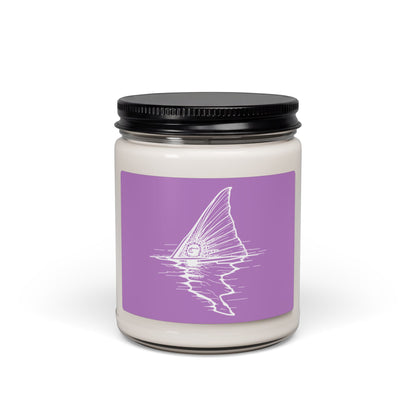 Hoox Shark Fin Illustration Candle | 9oz Soy Candle