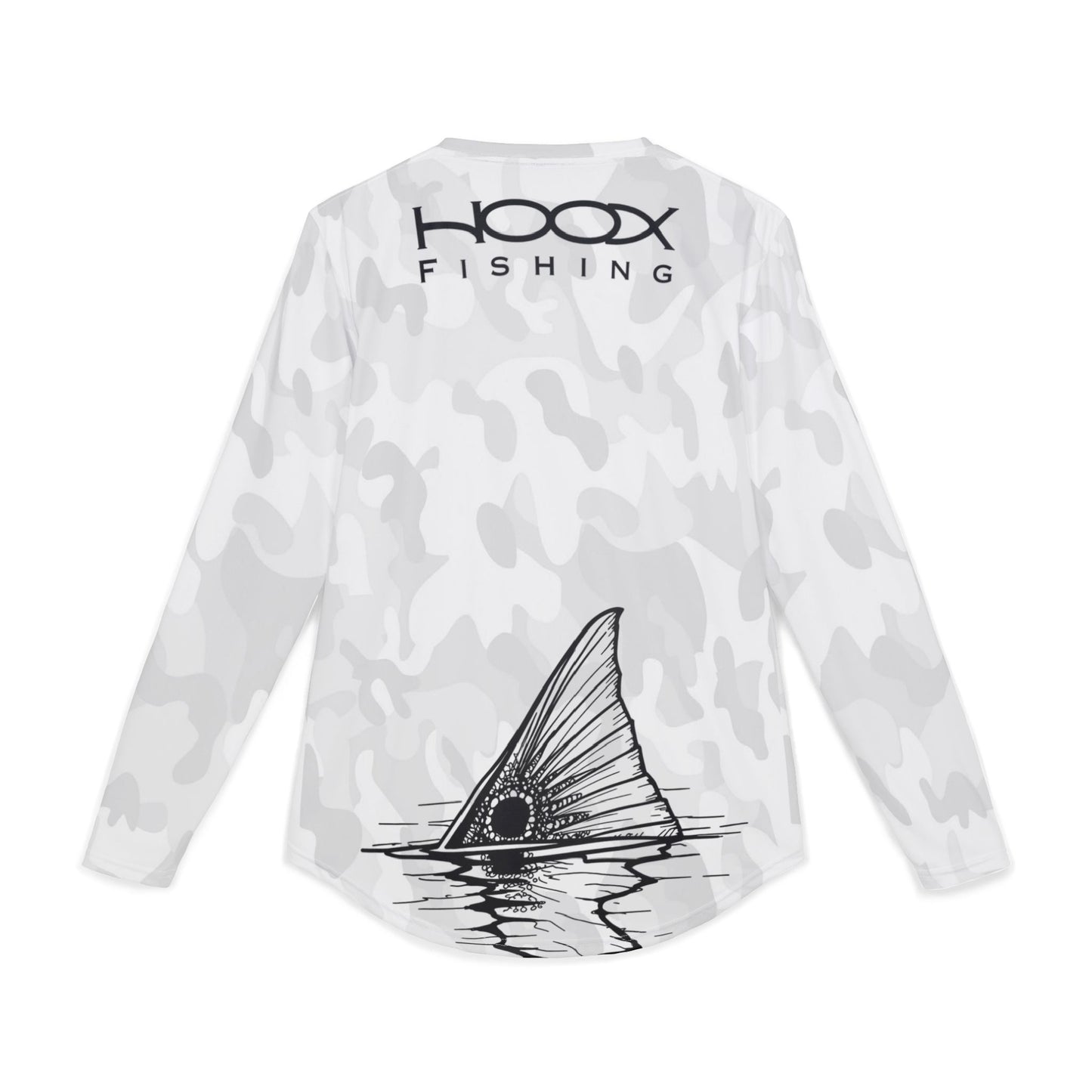 Hoox Snow Camo Men's UV Protection Long Sleeve Shirt