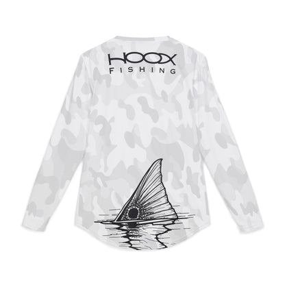 Hoox Snow Camo Men's UV Protection Long Sleeve Shirt