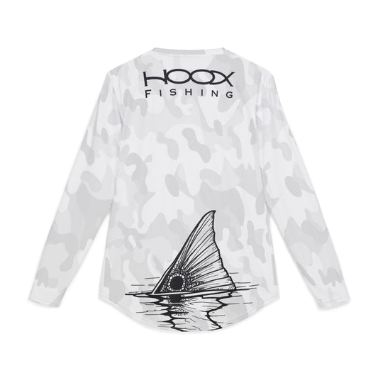 Hoox Snow Camo Men's UV Protection Long Sleeve Shirt