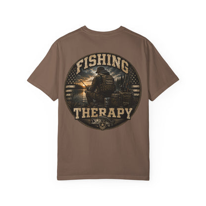 Hoox Fishing | Fishing Therapy Unisex Garment-Dyed T-shirt