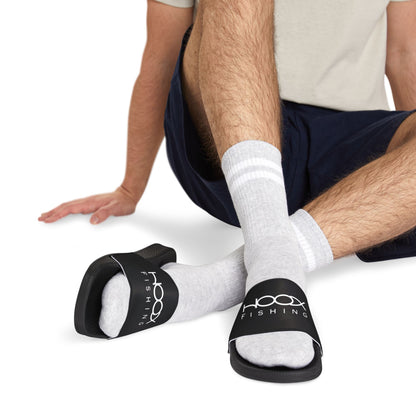 Hoox Fishing Logo Slide Sandals
