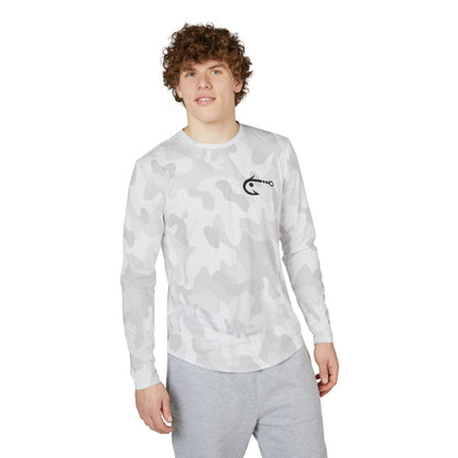 Hoox Snow Camo Men's UV Protection Long Sleeve Shirt