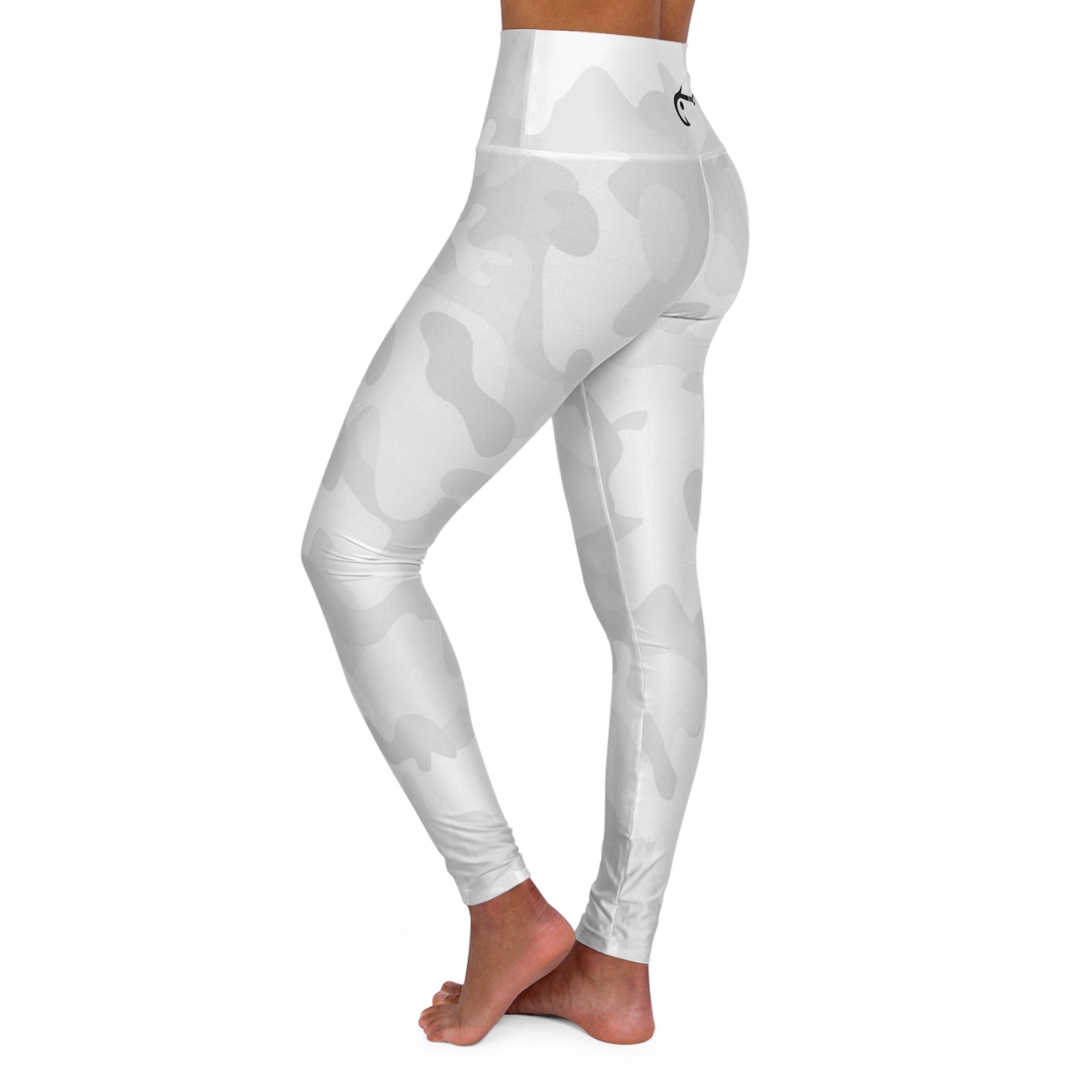 Hoox Fishing White Camouflage Leggings | Yoga Leggings