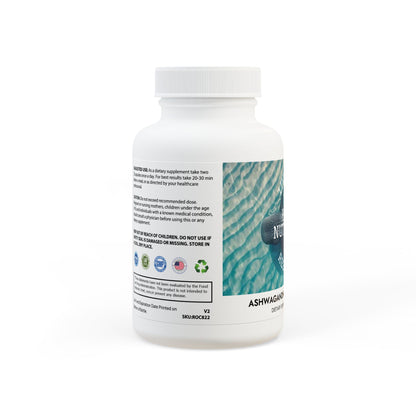 Ashwagandha and Black Pepper Supplement (60 capsules) | Hoox Nutrition
