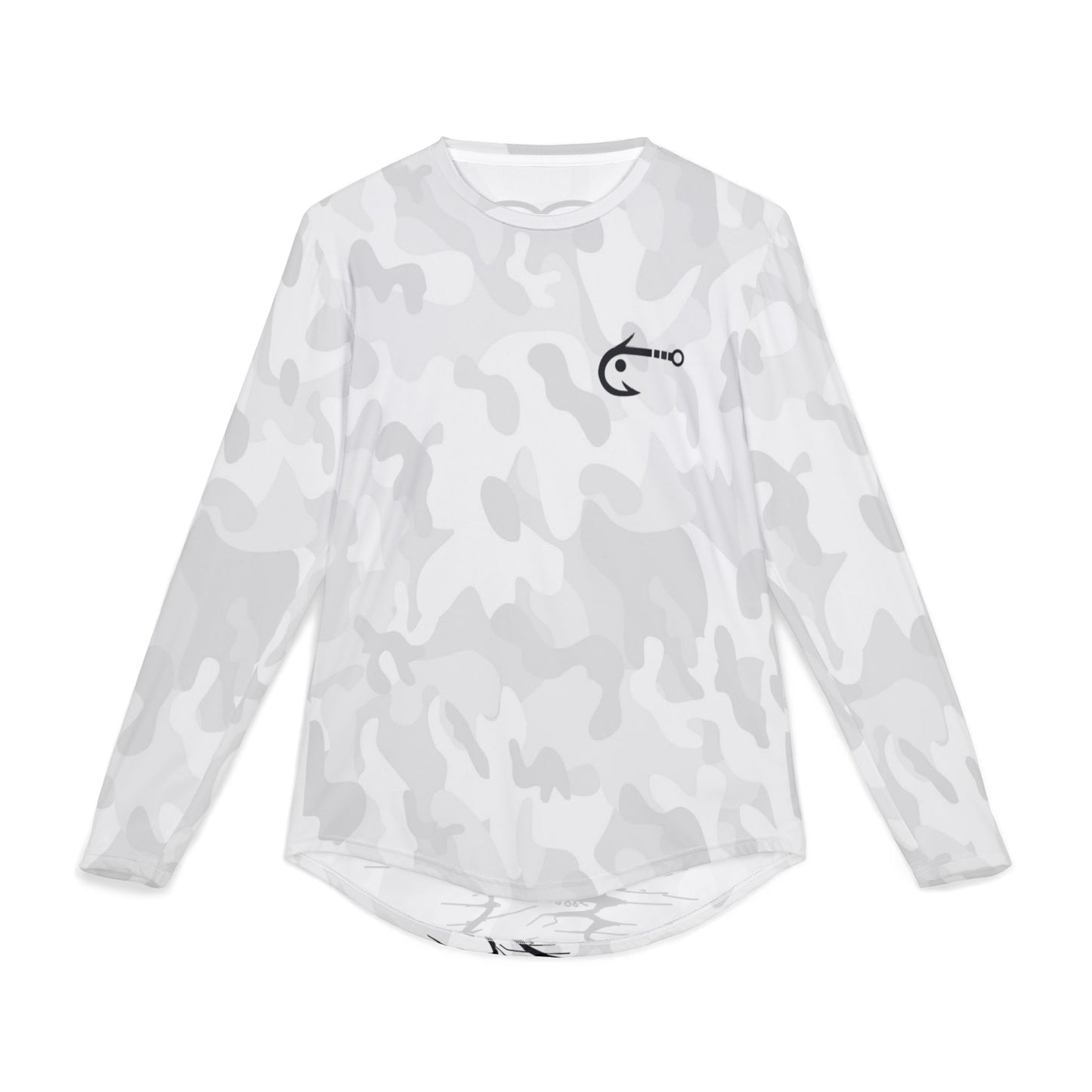 Hoox Snow Camo Men's UV Protection Long Sleeve Shirt