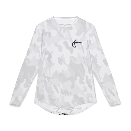 Hoox Snow Camo Men's UV Protection Long Sleeve Shirt