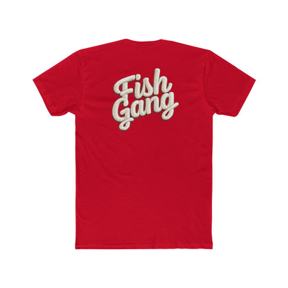 Exclusic Hoox Fishing Fish Gang T-Shirt — Retro Script Fishing Tee