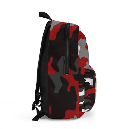 Hoox Fishing | Red Camo "Fish Gang" Casual School & Fishing Daypack