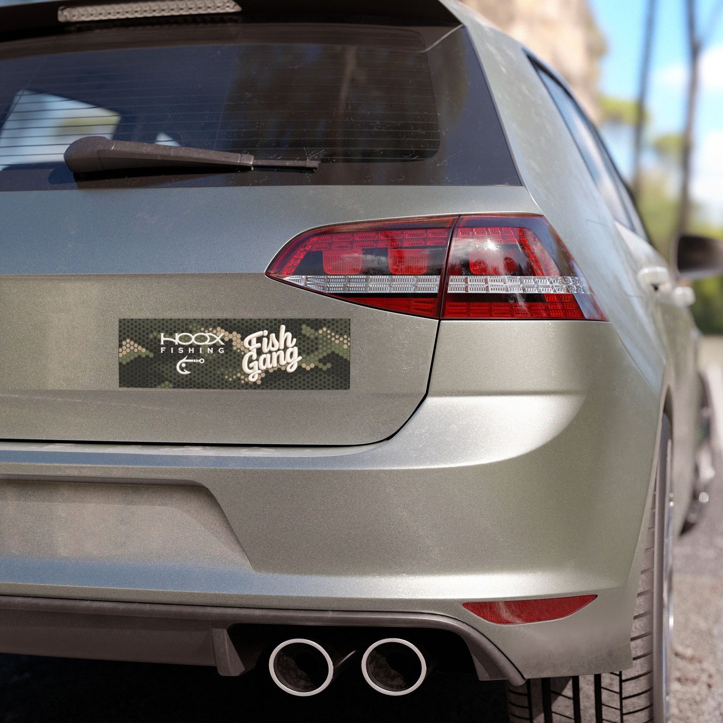 Car Magnets | Fish Gang | Hoox Fishing Logo