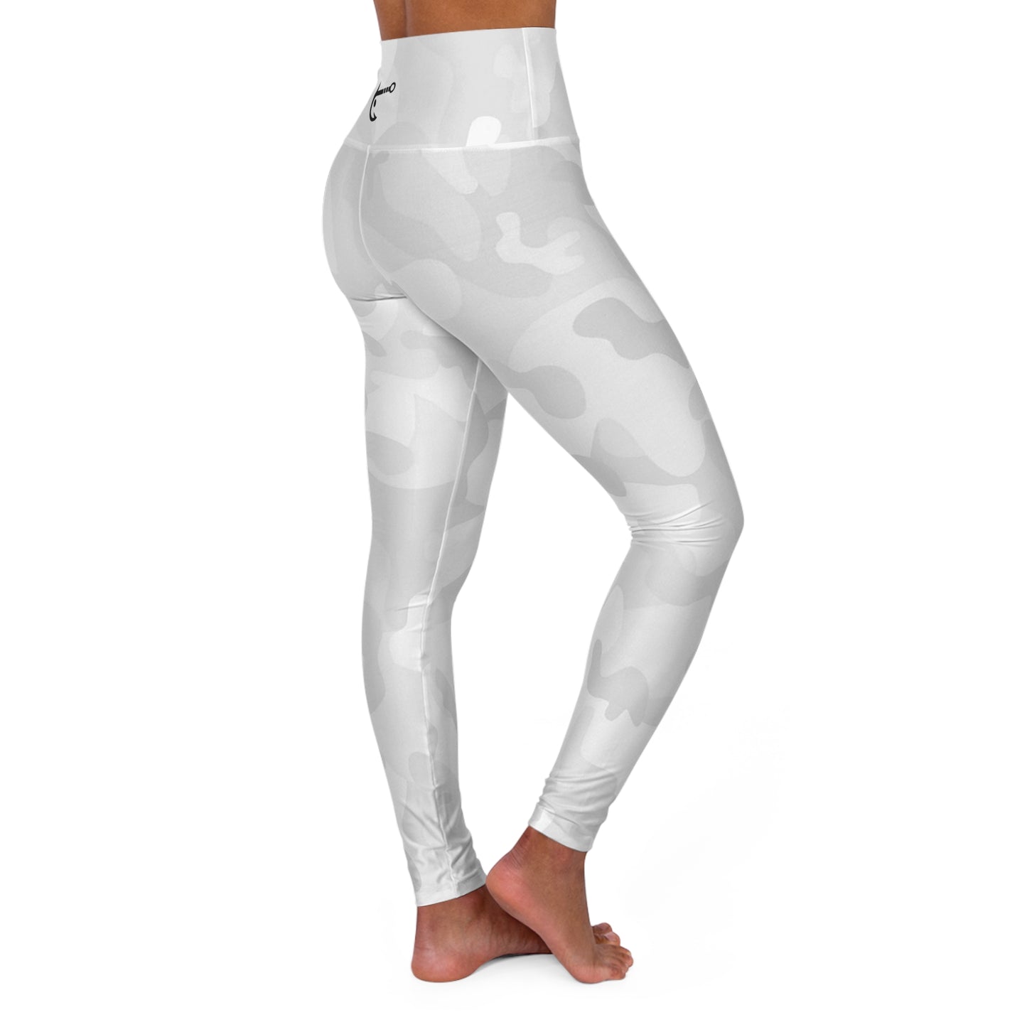 Hoox Fishing White Camouflage Leggings | Yoga Leggings