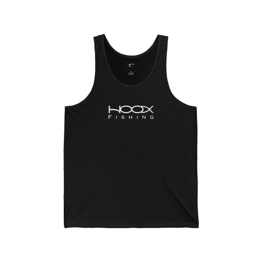Unisex Illustration Tank Top | Hoox Fishing Logo Tank
