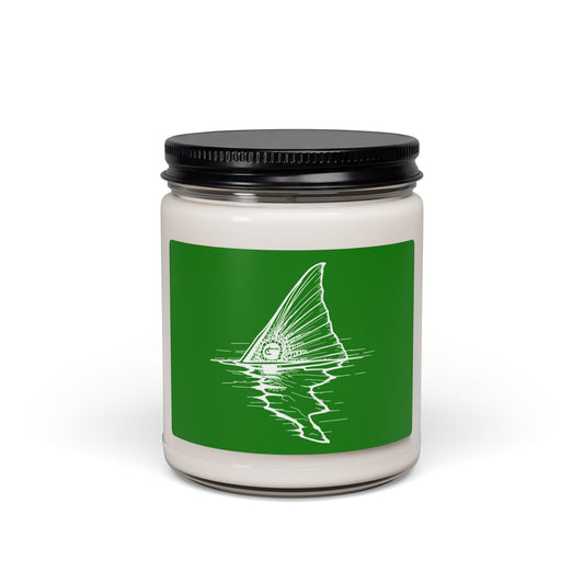 Hoox Shark Fin Illustration Candle | 9oz Soy Candle