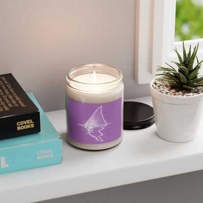 Hoox Shark Fin Illustration Candle | 9oz Soy Candle