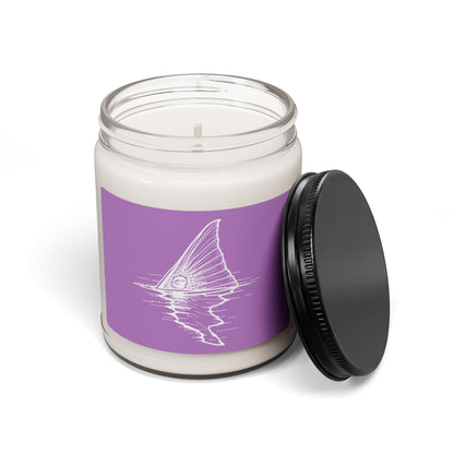 Hoox Shark Fin Illustration Candle | 9oz Soy Candle